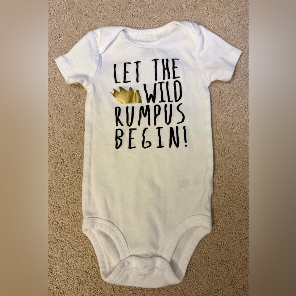 Carter's Where the Wild Things Are, Wild Rumpus Bodysuit 18M
